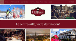 Desktop Screenshot of heritagecentreville.com