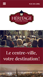 Mobile Screenshot of heritagecentreville.com